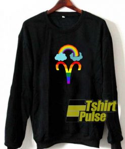 Rainbow Parody Graphic sweatshirt