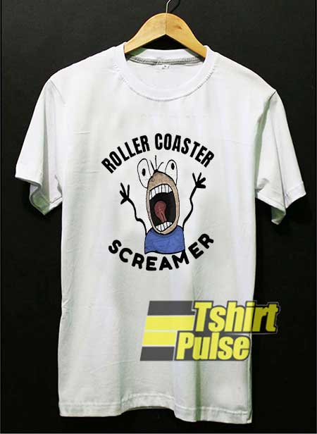 Roller Coaster Screamer shirt