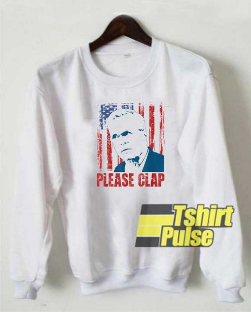 Vtg Jeb Bush Poster sweatshirt