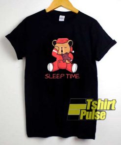 Vtg Sleep Time Teddy Graphic shirt