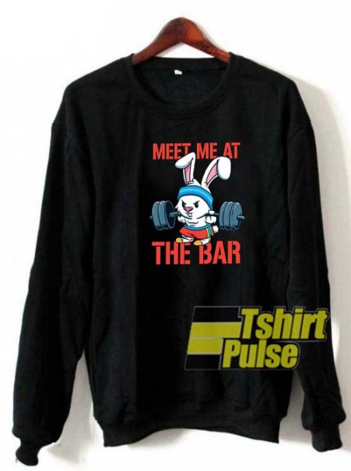 Meet Me At The Bar Graphic sweatshirt