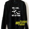Bat Ooh Look Sky Kittens sweatshirt