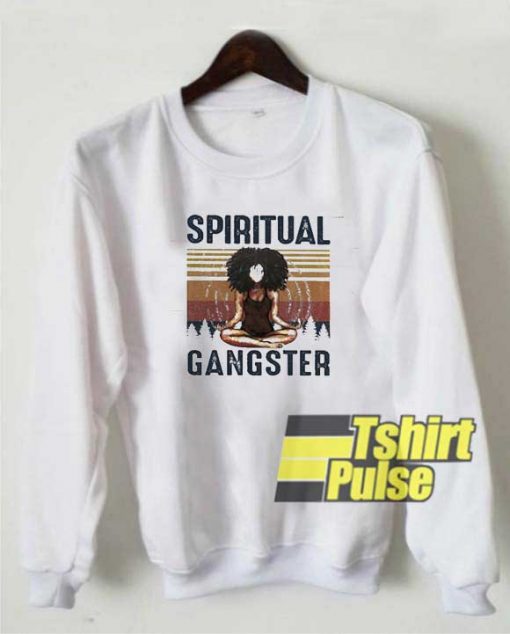 Vtg Spiritual Gangster sweatshirt