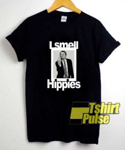 I Smell Hippies Poster shirt