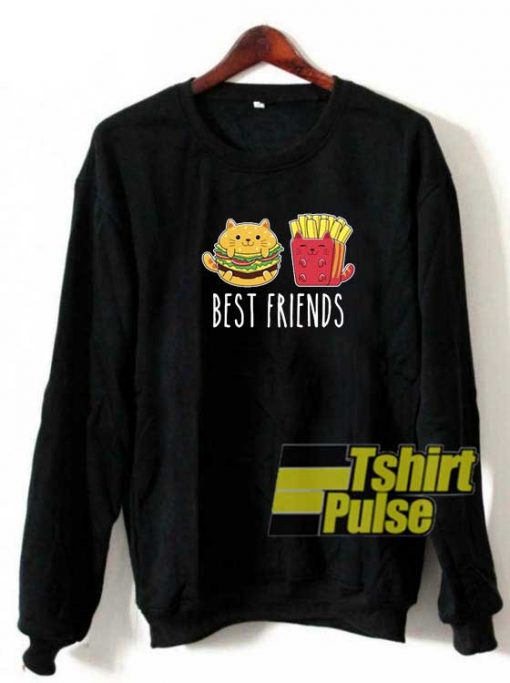 Kawaii BFF Bestie Foodie sweatshirt