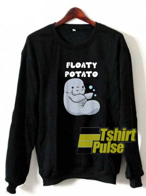 Manatees Floaty Potato sweatshirt