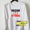 Mom of Twins Graphic sweatshirt
