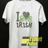 St Patrick I Heart Irish shirt