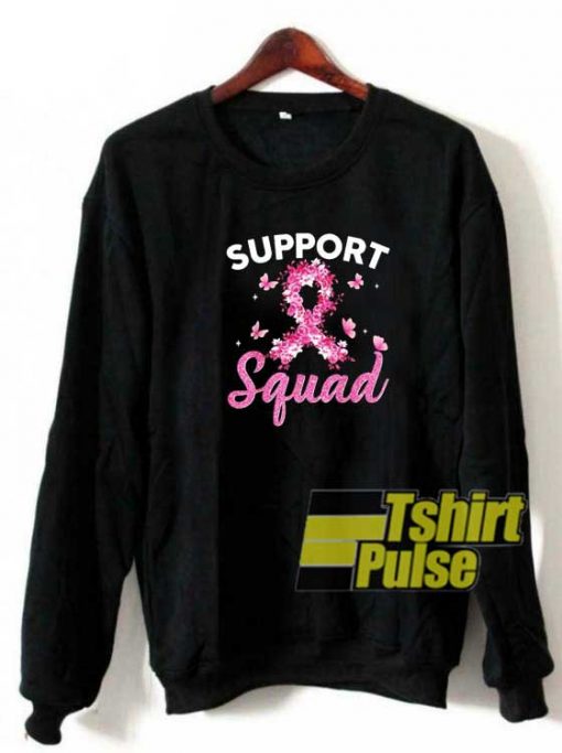 Support Squad Breast Cancer sweatshirt