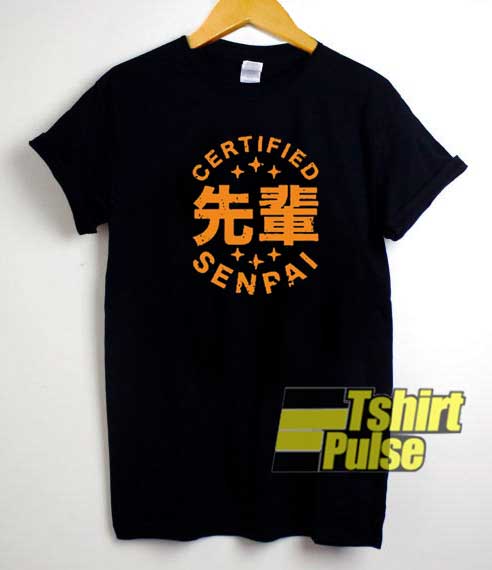Certified Senpai Japanese shirt