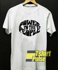 Power To The People Circle shirt