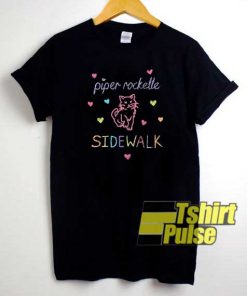 Piperrockellebby Merch Sidewalk Cat Shirt
