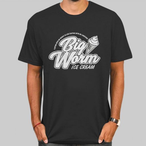 Big Worm Ice Cream Vintage T shirt