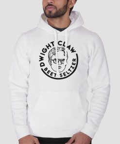 Dwight the Office White Claw Hoodie