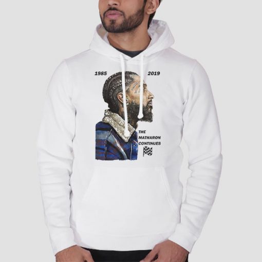 The Matharon Continues Nipsey Hussle Hoodie