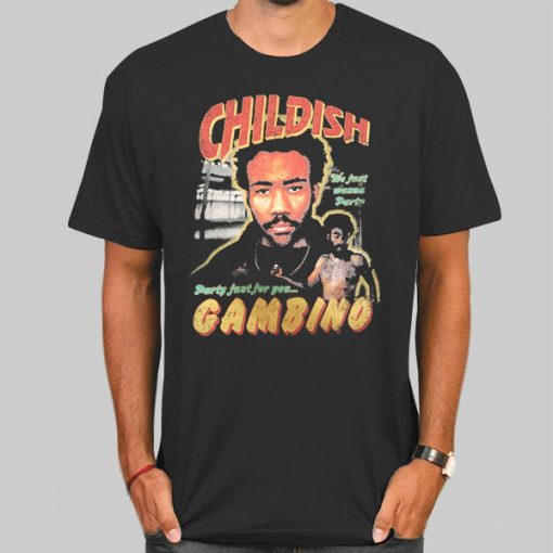 Vintage Hip Hop Childish Gambino Tour Shirt