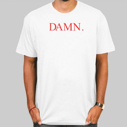 Merch Tour Kendrick Lamar Damn Shirt