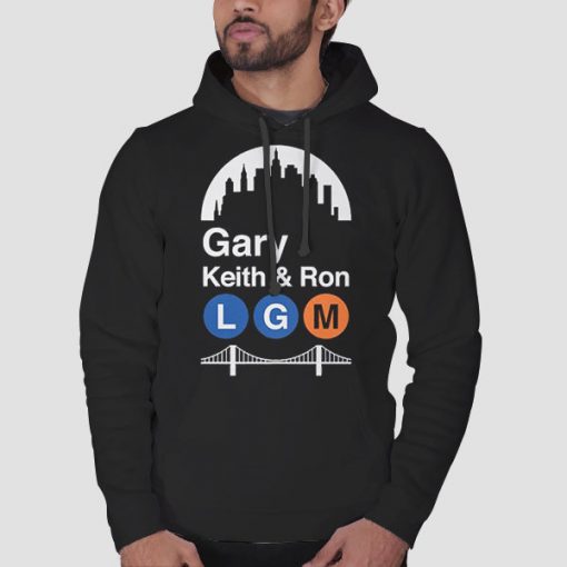 Hoodie Black Match Your Personal Gary Keith and Ron
