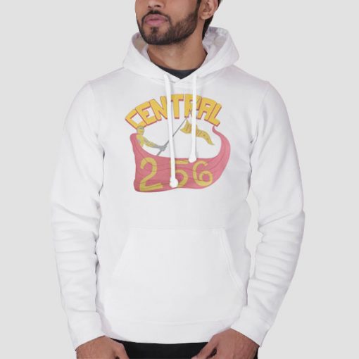 Hoodie White Central 256 Bill Cosby Gang