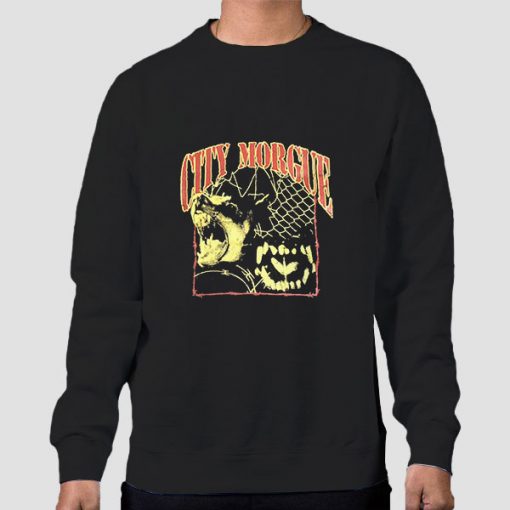 Sweatshirt Black City Morgue Zillakami