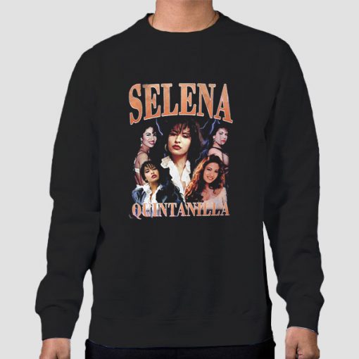 Sweatshirt Black Como La Flor Selena