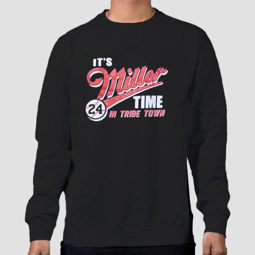 Sweatshirt Black In Tribe Town Its Miller Time
