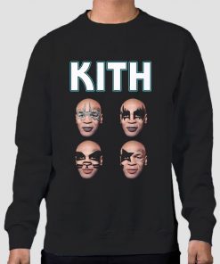 Sweatshirt Black Kiss Parody Kith Mike Tyson