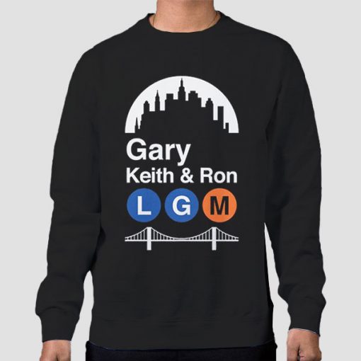 Sweatshirt Black Match Your Personal Gary Keith and Ron