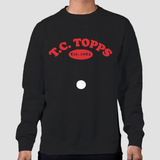 Sweatshirt Black TC Topps Est 1982 Tc Tugger