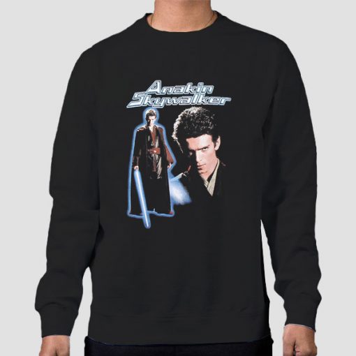 Sweatshirt Black Vintage Inspired Anakin Skywalker
