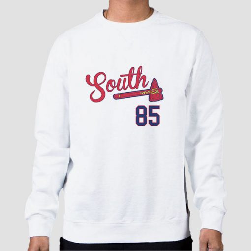 Sweatshirt White Karlous Miller 85 South