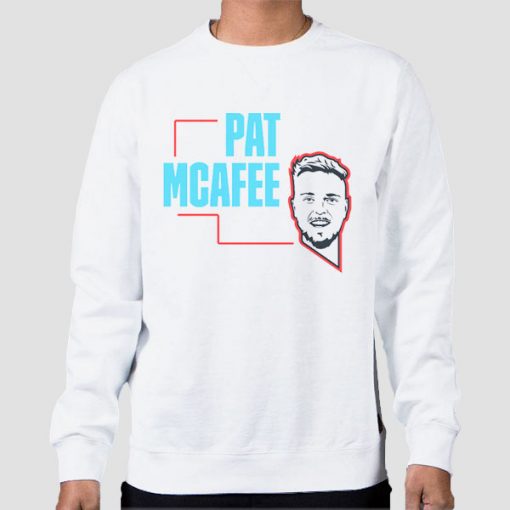 Sweatshirt White Pat Mcafee Store Daily Show