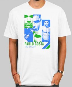 The Eraser College Paulo Costa Shirt White
