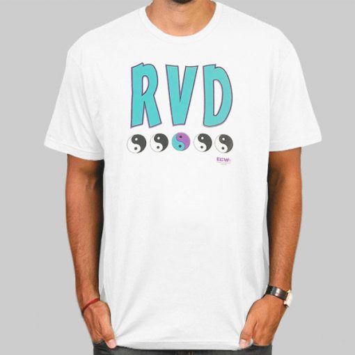 Vintage 90s ECW Rob Van Dam Rvd 420 T Shirt