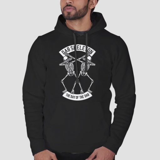 Hoodie Black The Day of the Dab Skeleton