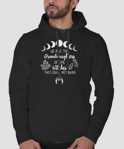 Hoodie Black Vintage We Are the Granddaughters of the Witches