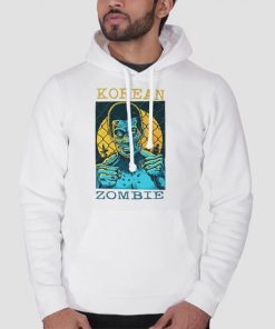 Hoodie White Chan Sung Jung the Korean Zombie