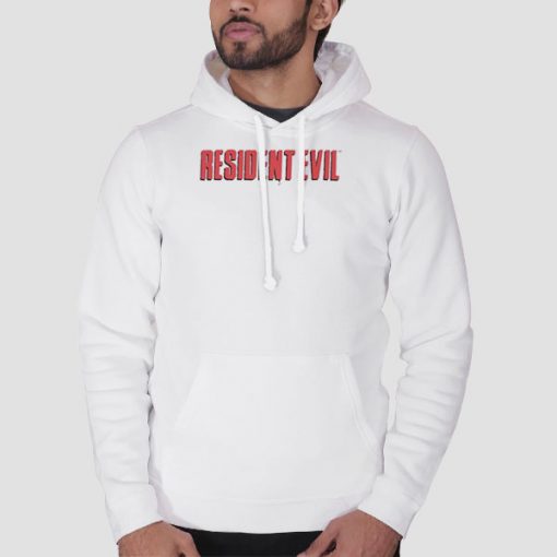 Hoodie White Horror Science Fiction Video Game Resident Evil