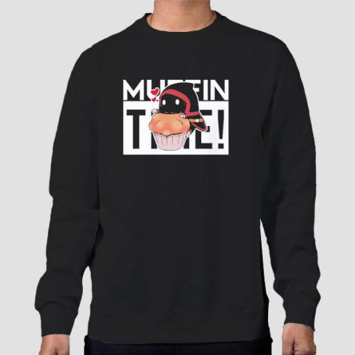 Sweatshirt Black Badboyhalo Merch Muffin Time