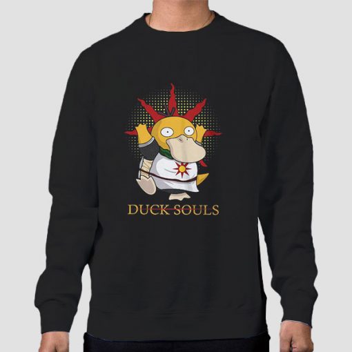 Sweatshirt Black Duck Praise Dark Souls