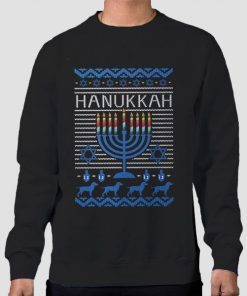 Funny Ugly Happy Hanukkah Sweatshirt
