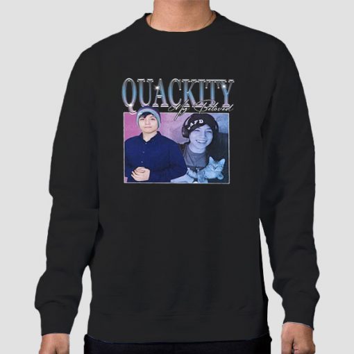 Sweatshirt Black Karl Jacobs Quackity My Beloved
