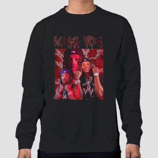 Sweatshirt Black Lil Durk King Von