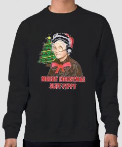 Merry Christmas Slut Pippy Golden Girls Christmas Sweatshirt