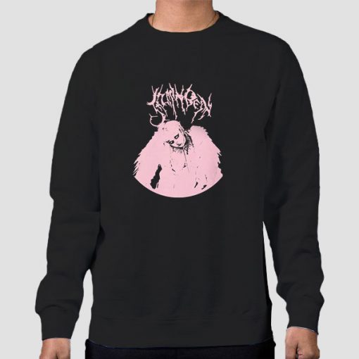 Sweatshirt Black Monster Pink Jazmin Bean Merch