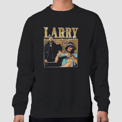 Sweatshirt Black Retro Vintage Larry June Lakai