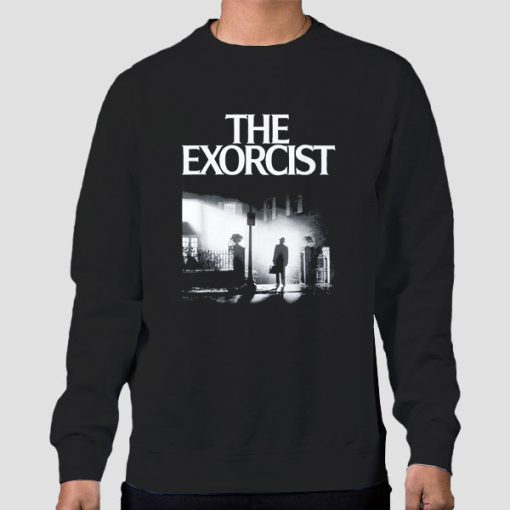 Sweatshirt Black The Exorcist Linda Blair Youth
