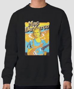 Sweatshirt Black Vintage Mac Demarco