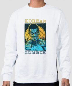 Sweatshirt White Chan Sung Jung the Korean Zombie