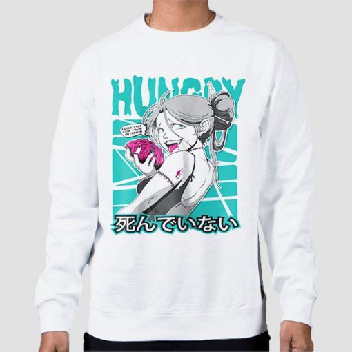 Sweatshirt White Deadly Anime Zombie Girlfriend